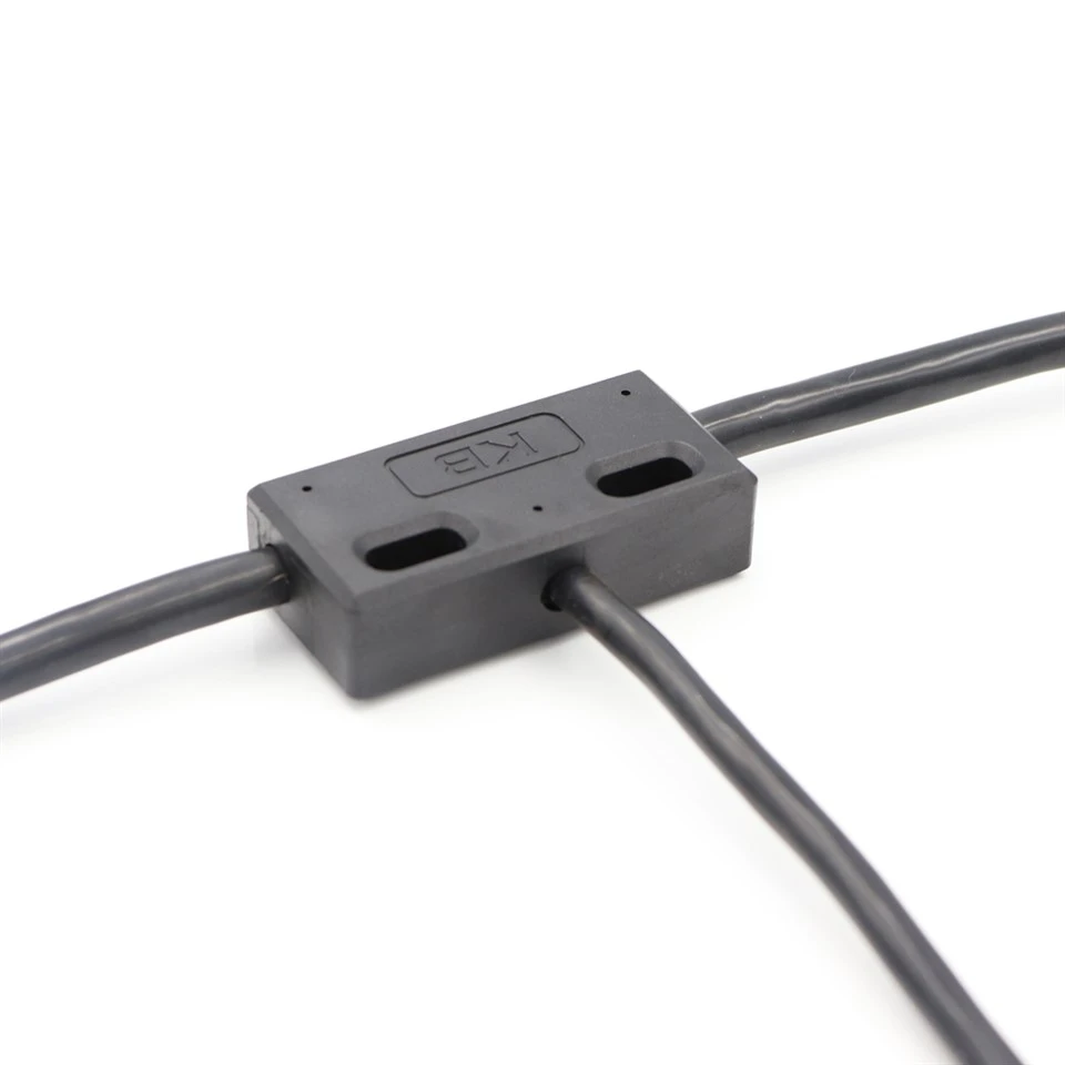Vodotěsná sestava hybridního kabelu typu M12 2-6 Pin T- pro venkovní osvětlení IP67