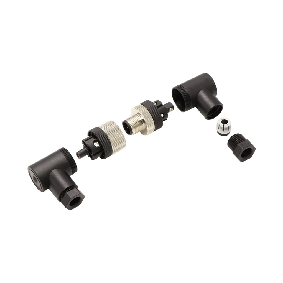 M12 2 Core Quick Assembly Vodotěsný konektor IP67