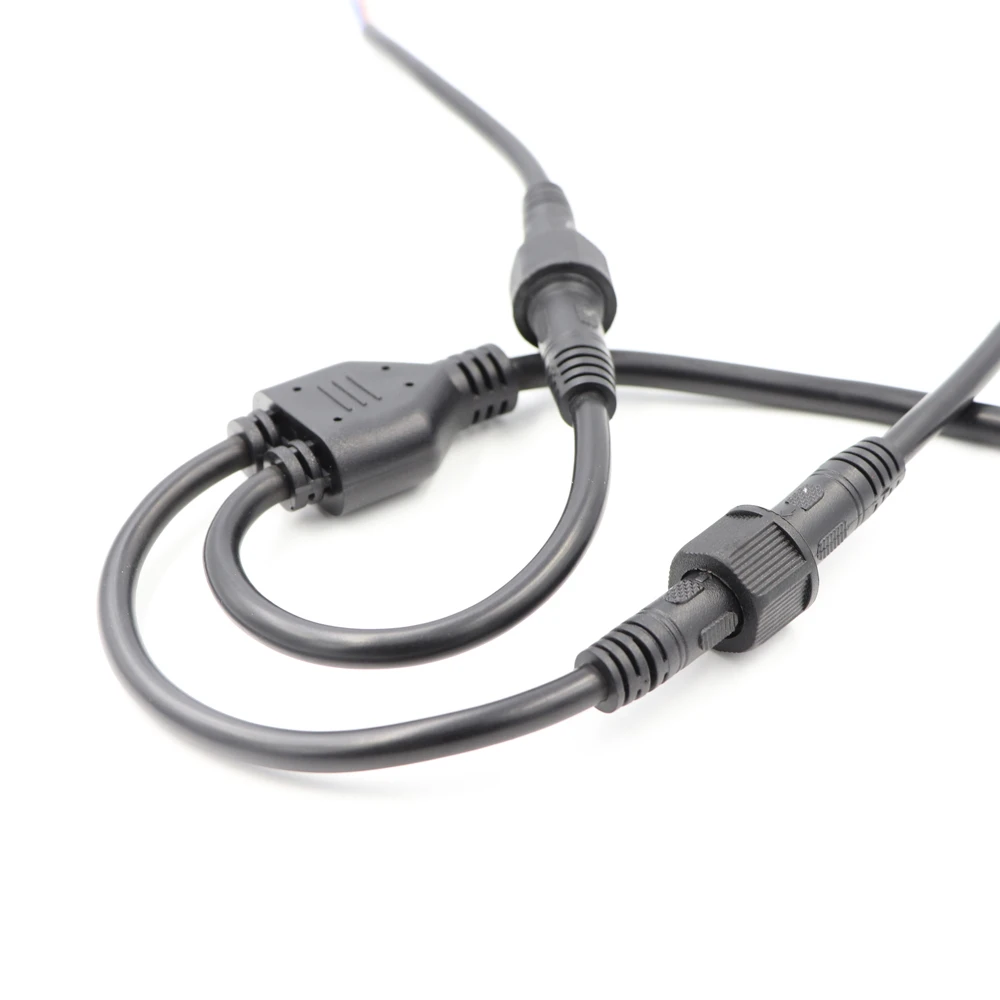 M12 1 to 4 Port Y-Type M12 1 to 4 Port Y-Type